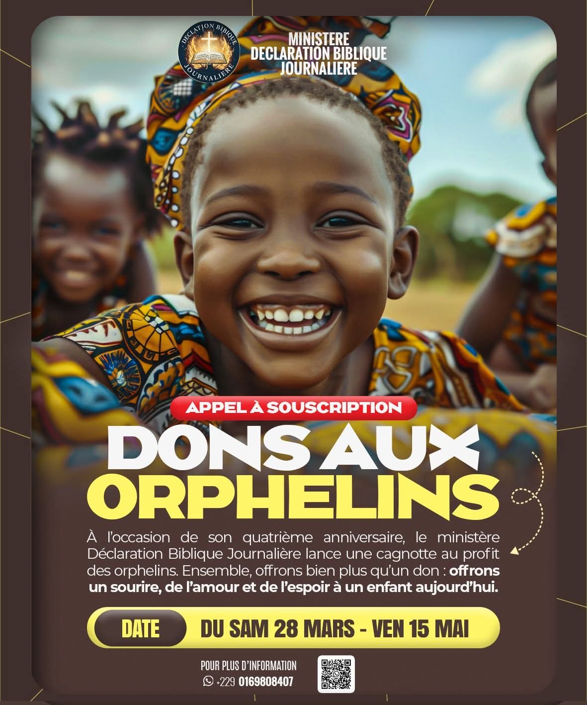 Dons aux orphelins